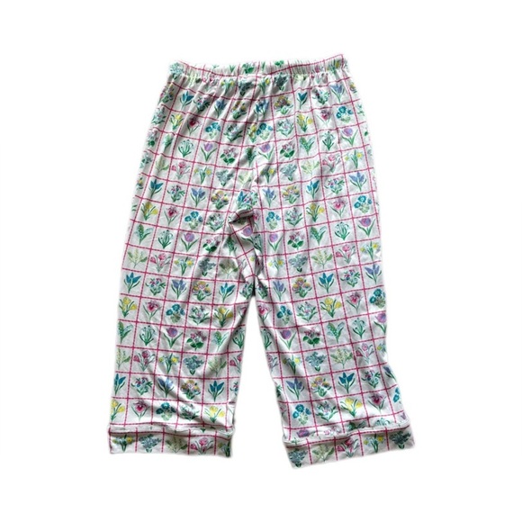 Crown And Ivy Printed Notch Capri Pajama Set Women’s Small - Picture 5 of 11